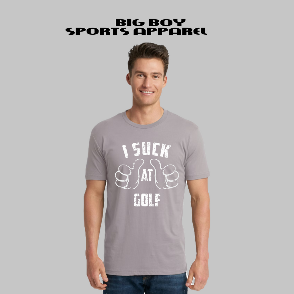 I suck at golf